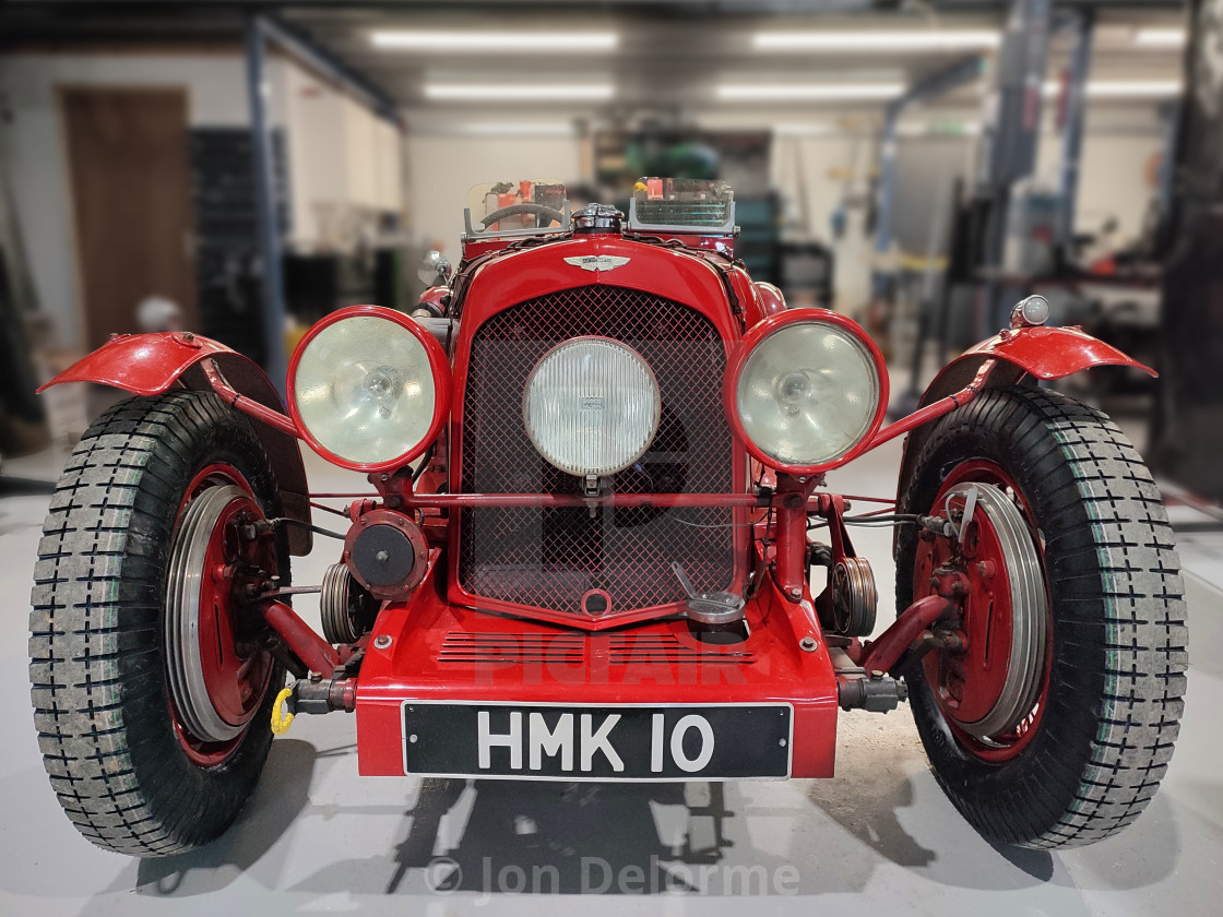 "Aston Martin 2 litre speed 1937" stock image