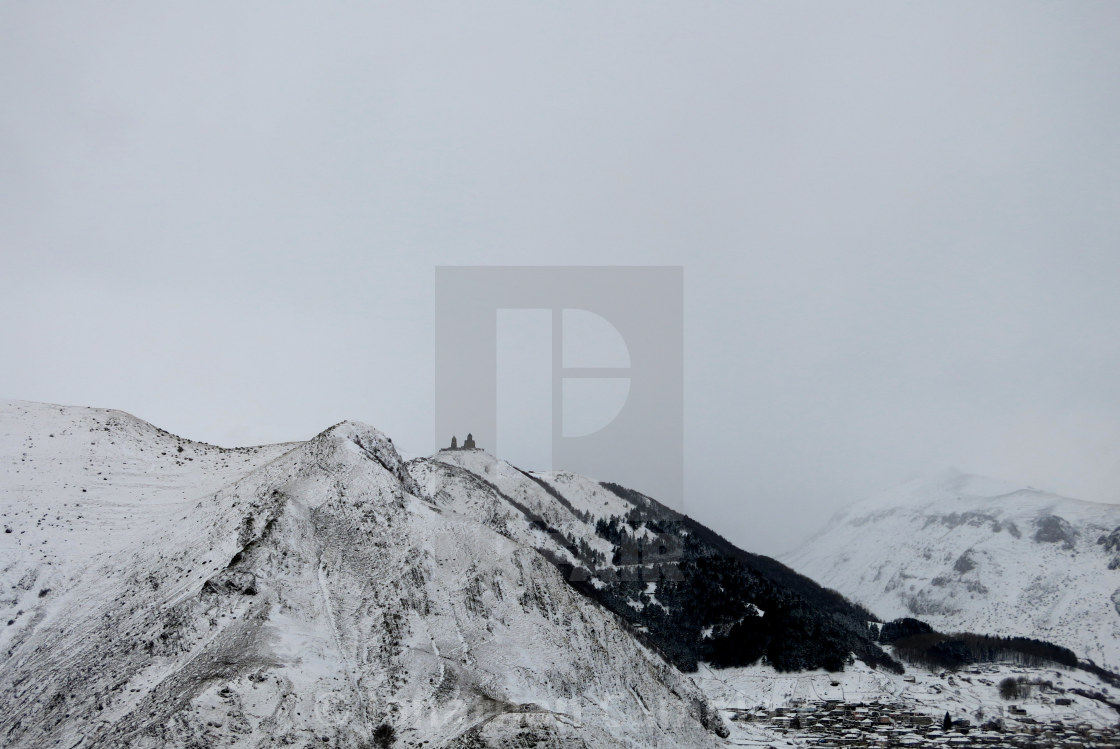 "Kazbegi" by Jonathan Campion - $7.37 "Kazbegi" stock image