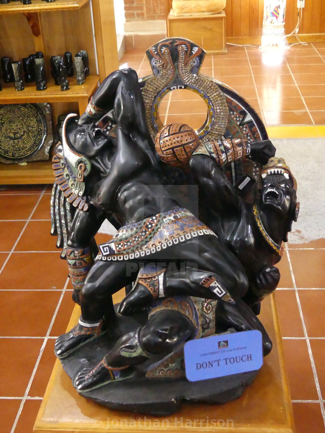 "Mexican Sculpture, Teotihuacan, Mexico" by Jonathan Harrison - $6.11 "Mexican Sculpture, Teotihuacan, Mexico" stock image