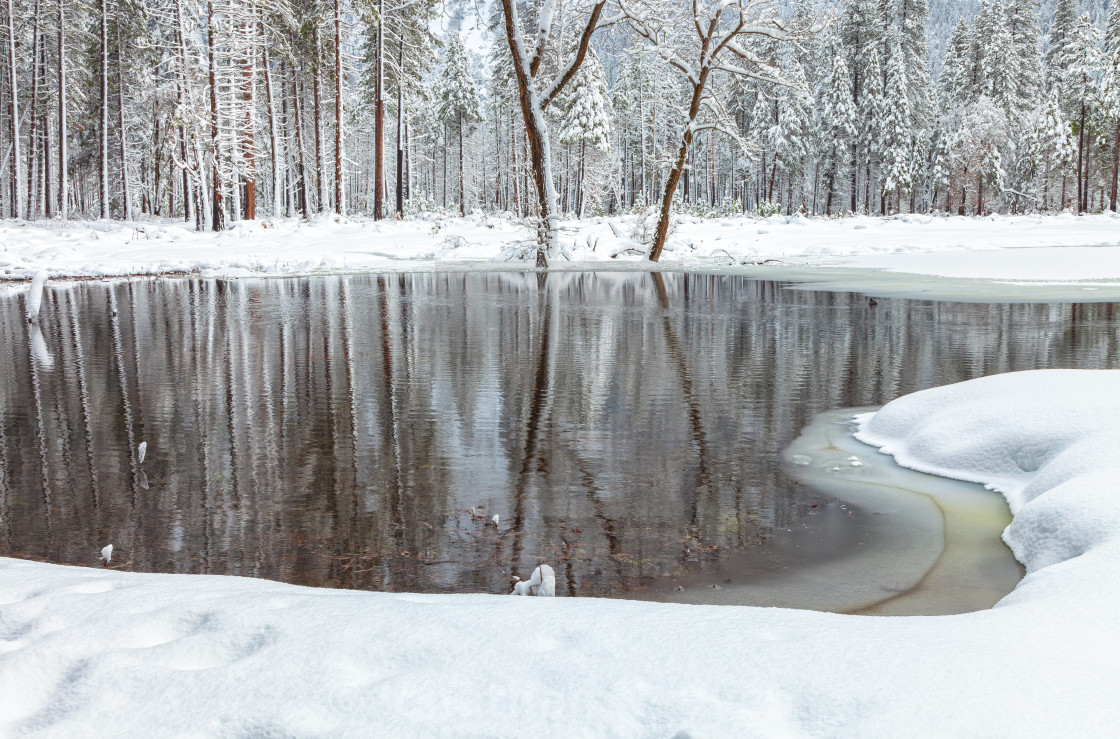 "mirror pond" stock image