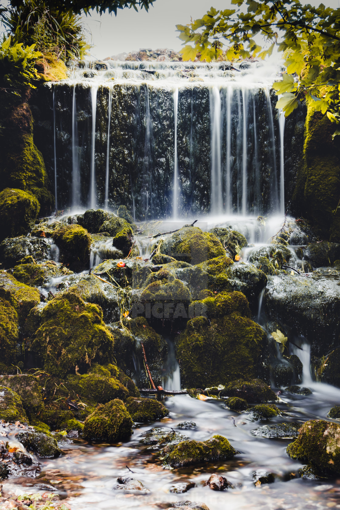 "Little Bredy Waterfall" by Jordon Elkins - $6.19 "Little Bredy Waterfall" stock image