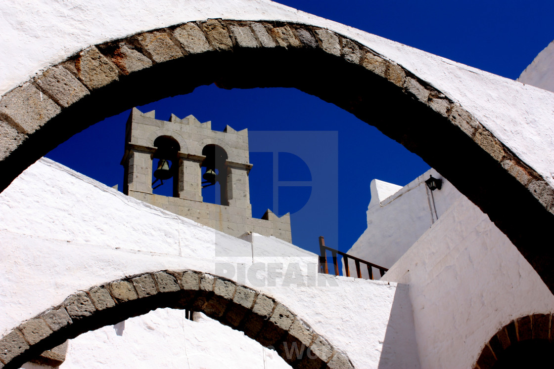 "Arches at the Monastery of Saint John the Theologian in Hora on Patmos" by Julian Worker - $11.48 "Arches at the Monastery of Saint John the Theologian in Hora on Patmos" stock image