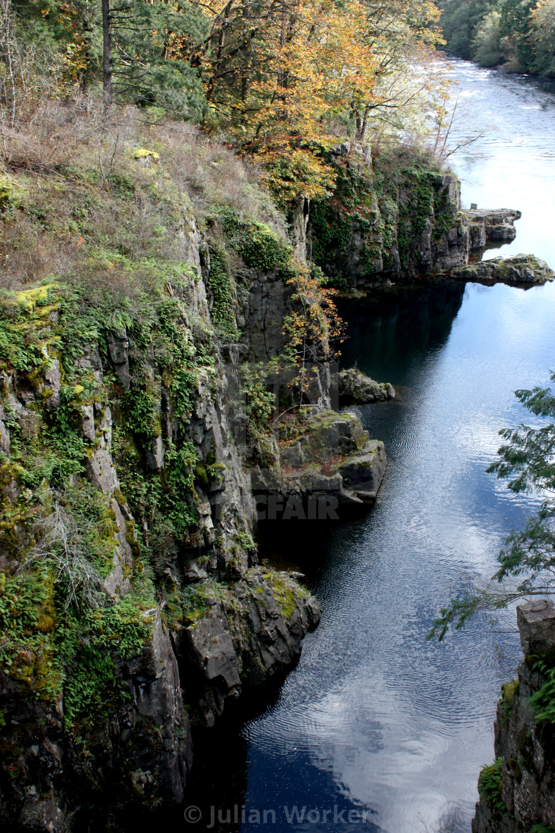 "The Campbell River canyon in the Elk Falls Provincial Park on Vancouver Island" by Julian Worker - $15.31 "The Campbell River canyon in the Elk Falls Provincial Park on Vancouver Island" stock image