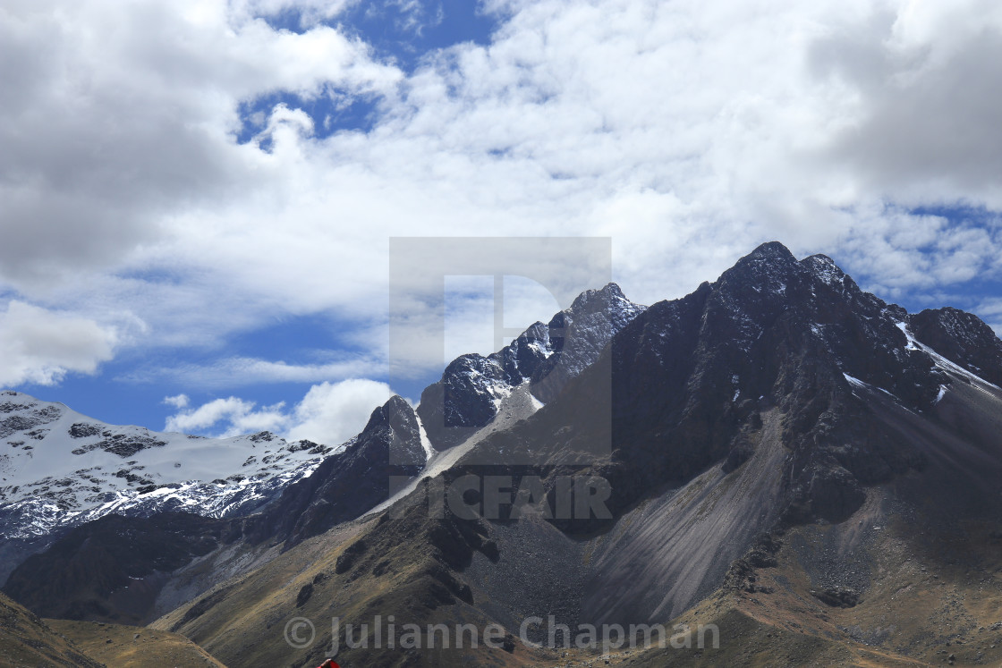 "La Raya Pass in Peru" by Julianne Chapman - $6.18 "La Raya Pass in Peru" stock image