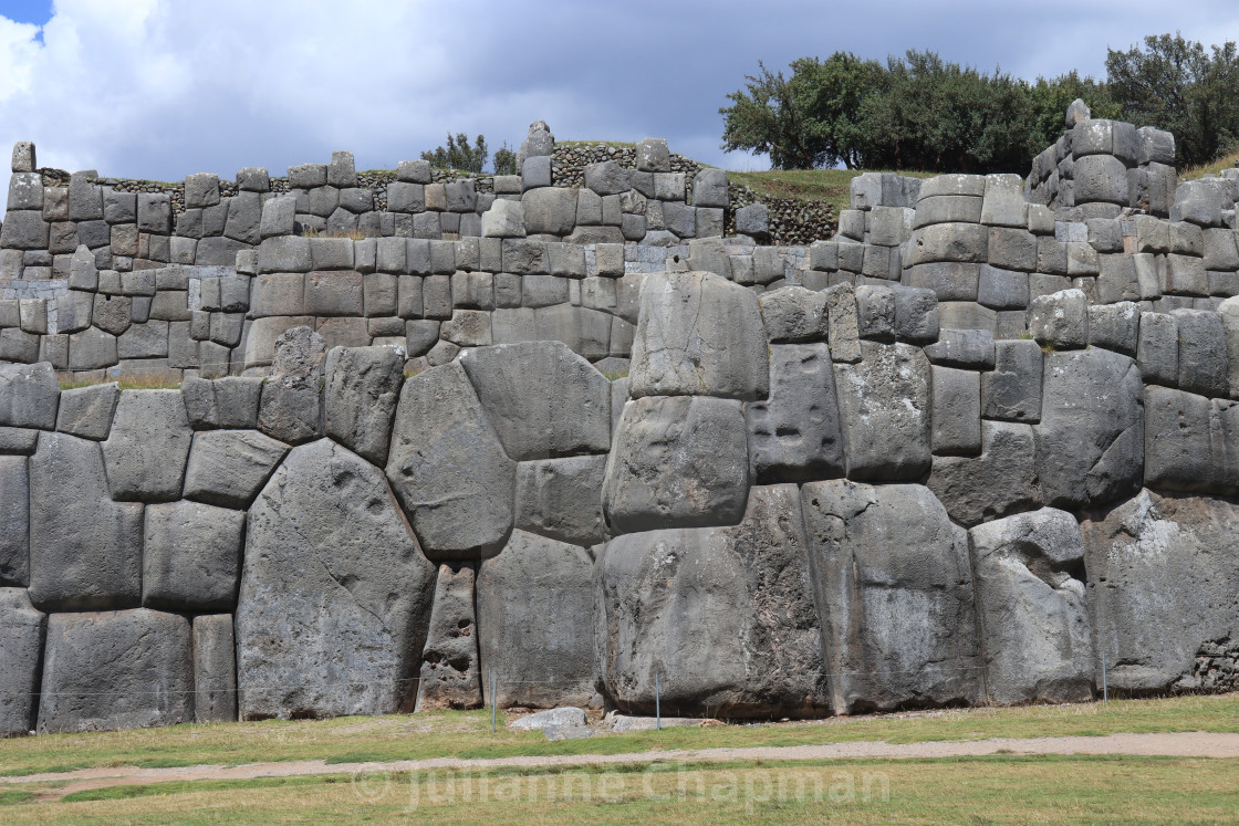 "Sacsayhuamán (Saqsaywaman) in Cusco, Peru" by Julianne Chapman - $6.18 "Sacsayhuamán (Saqsaywaman) in Cusco, Peru" stock image