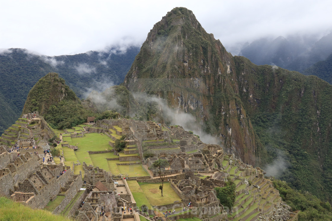 "Incan citadel of Machu Picchu, Peru" by Julianne Chapman - $6.18 "Incan citadel of Machu Picchu, Peru" stock image