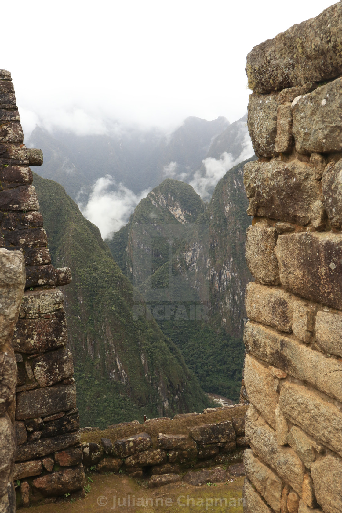 "Incan citadel of Machu Picchu, Peru" by Julianne Chapman - $6.18 "Incan citadel of Machu Picchu, Peru" stock image