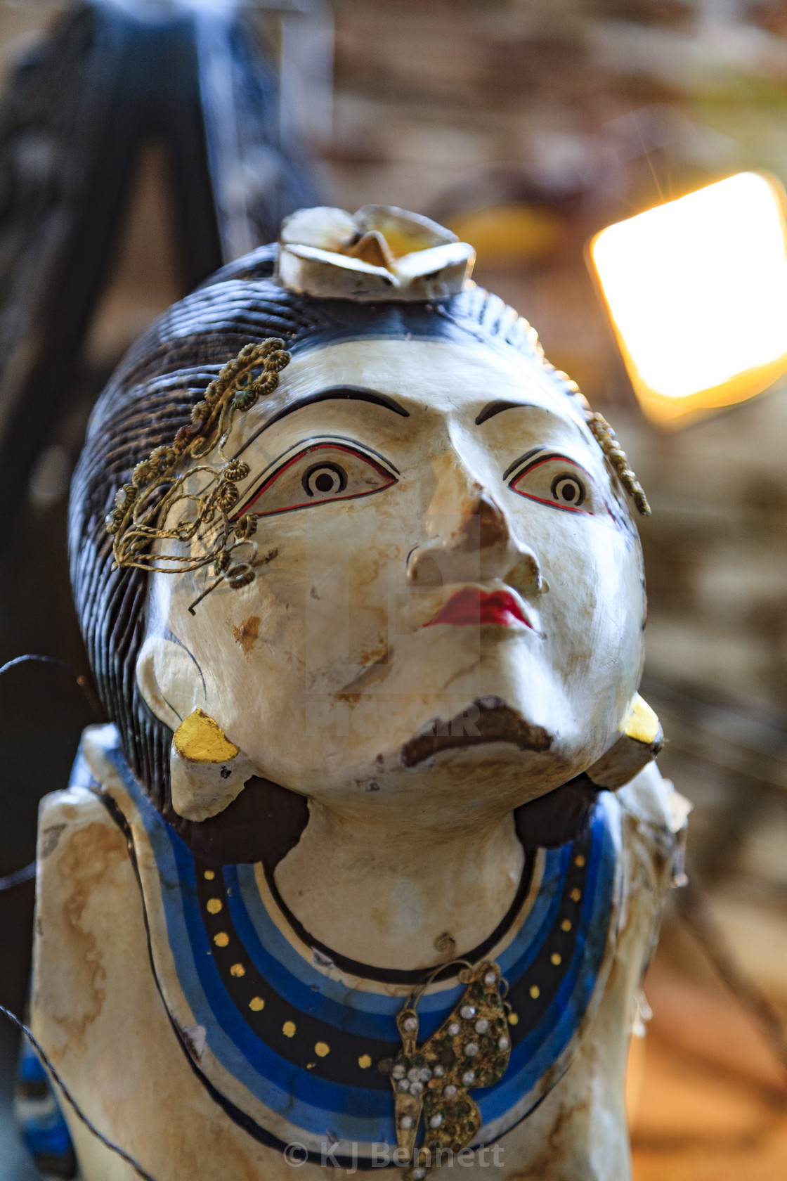 "Vintage Figurehead from small boat at Camden Market, Camden Town, North West London, England, UK" by K J Bennett - £31.00 "Vintage Figurehead from small boat at Camden Market, Camden Town, North West London, England, UK" stock image
