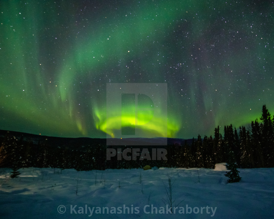 "Aurora Playground" stock image