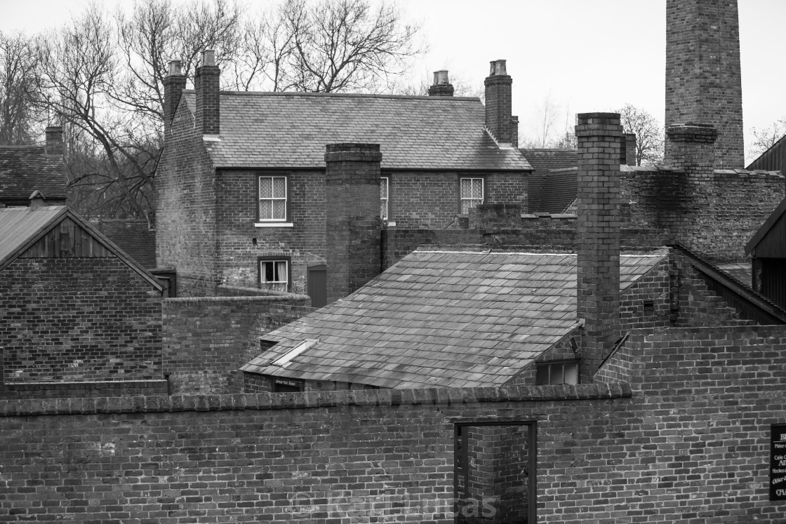 "Rooftops" stock image