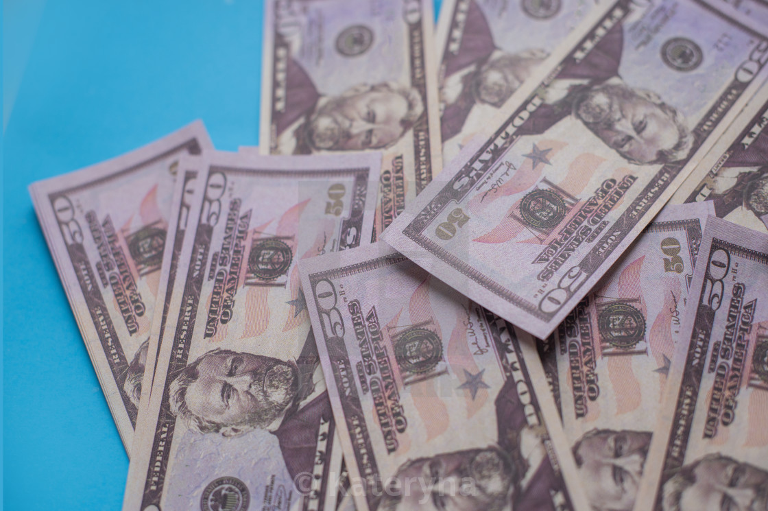 A Lot Of Money 50 Dollars Paper Notes License Download Or Print For 12 40 Photos Picfair