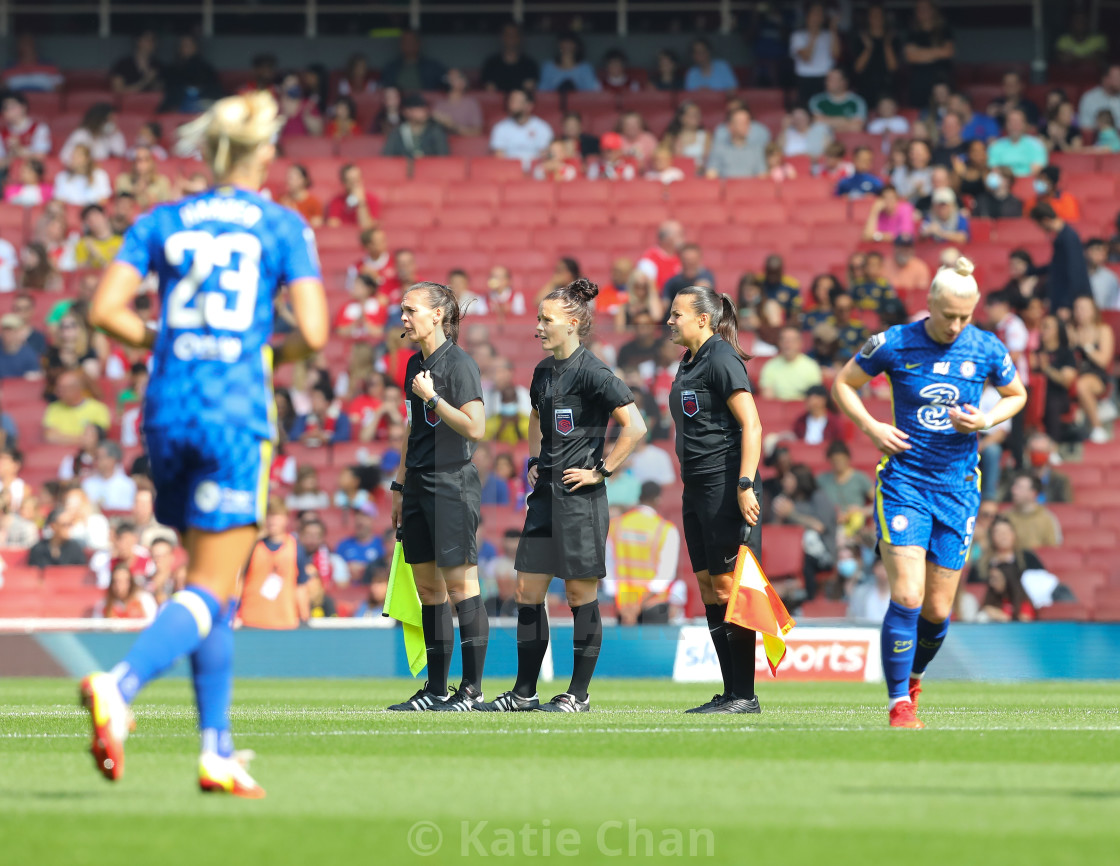 "Arsenal Women v Chelsea Women - FA Women Super League - 05/09/2021" by Katie Chan - £15.00 "Arsenal Women v Chelsea Women - FA Women Super League - 05/09/2021" stock image