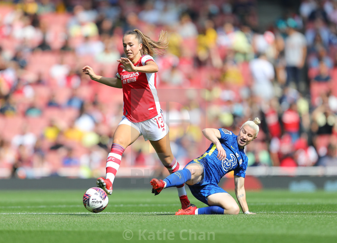 "Arsenal Women v Chelsea Women - FA Women Super League - 05/09/2021" by Katie Chan - £15.00 "Arsenal Women v Chelsea Women - FA Women Super League - 05/09/2021" stock image