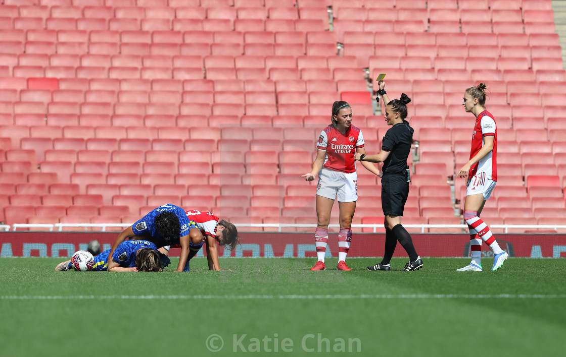 "Arsenal Women v Chelsea Women - FA Women Super League - 05/09/2021" by Katie Chan - £15.00 "Arsenal Women v Chelsea Women - FA Women Super League - 05/09/2021" stock image