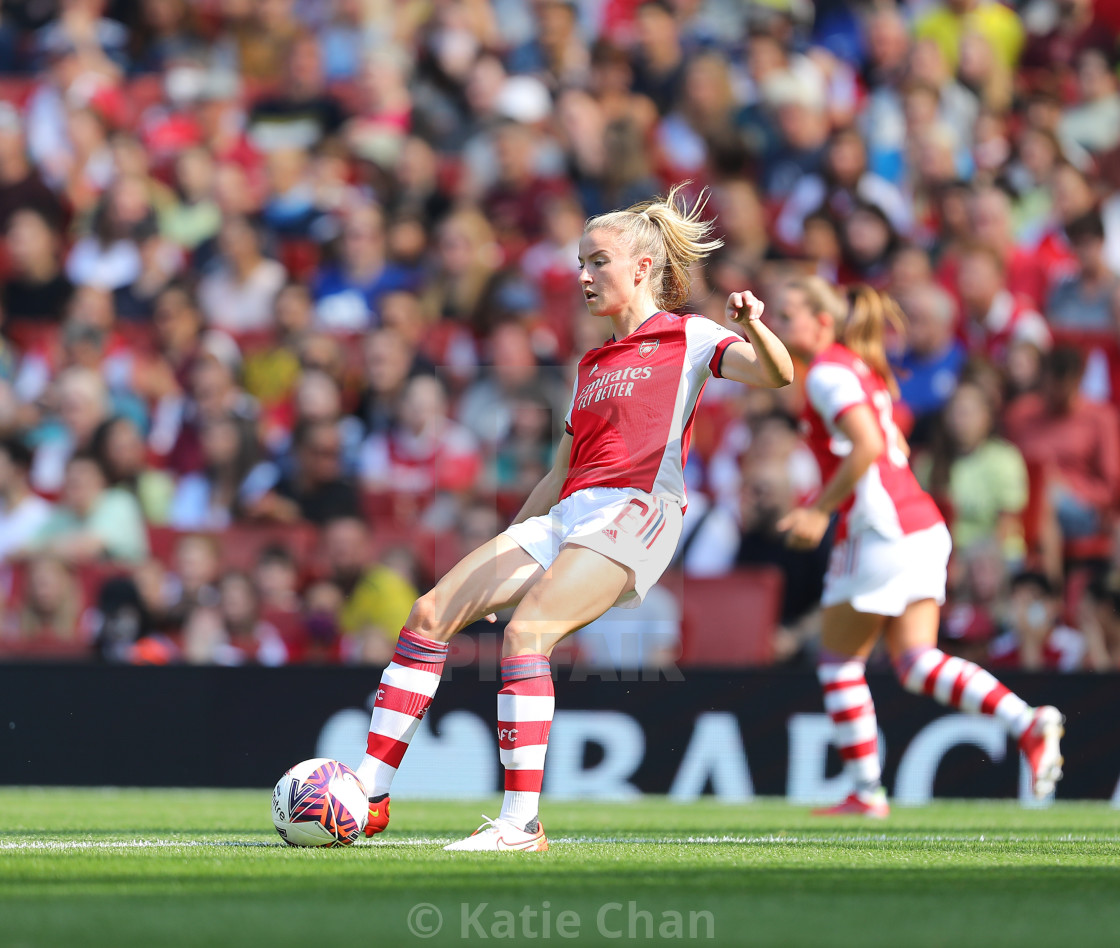 "Arsenal Women v Chelsea Women - FA Women Super League - 05/09/2021" by Katie Chan - £15.00 "Arsenal Women v Chelsea Women - FA Women Super League - 05/09/2021" stock image