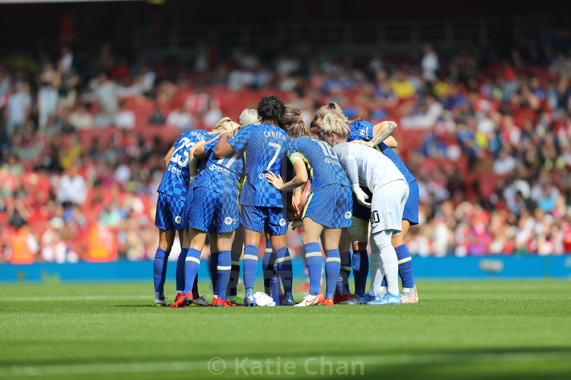 "Arsenal Women v Chelsea Women - FA Women Super League - 05/09/2021" by Katie Chan - £15.00 "Arsenal Women v Chelsea Women - FA Women Super League - 05/09/2021" stock image