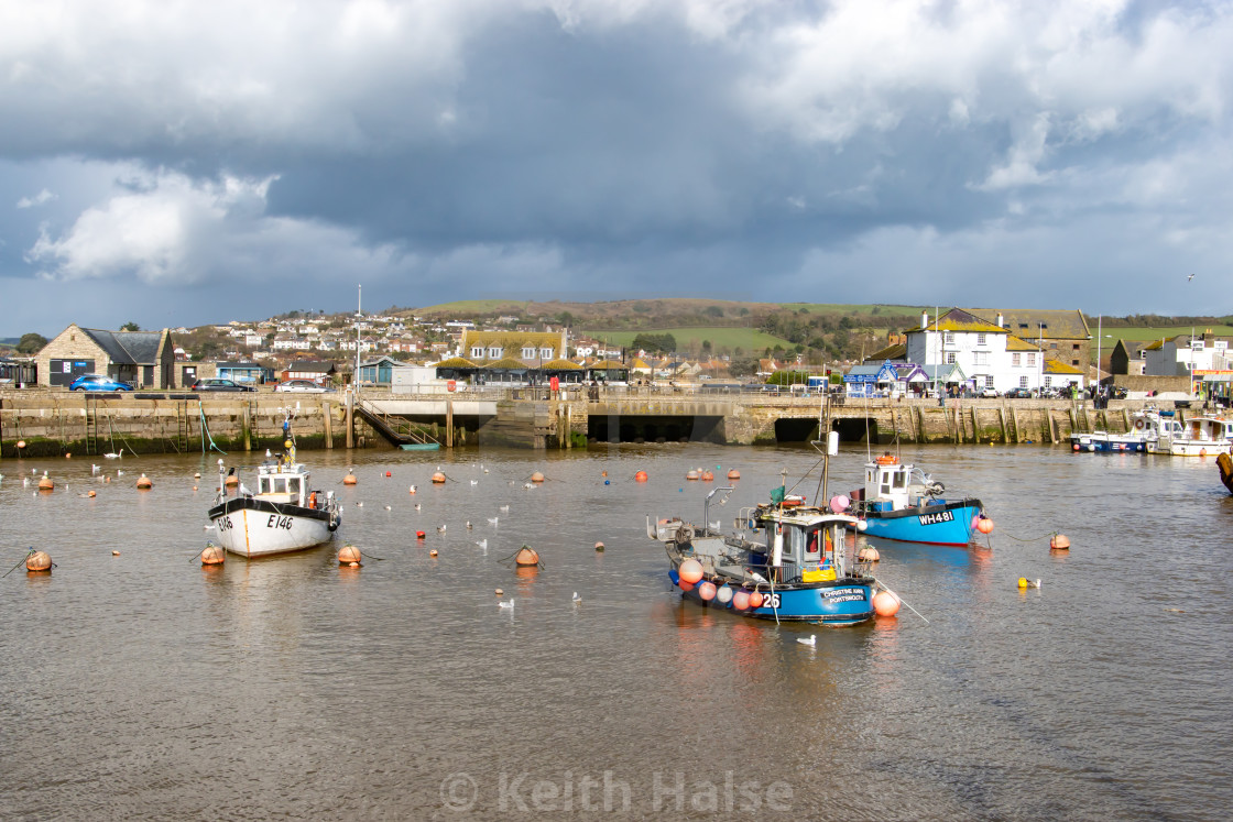 "West Bay Harbour" stock image