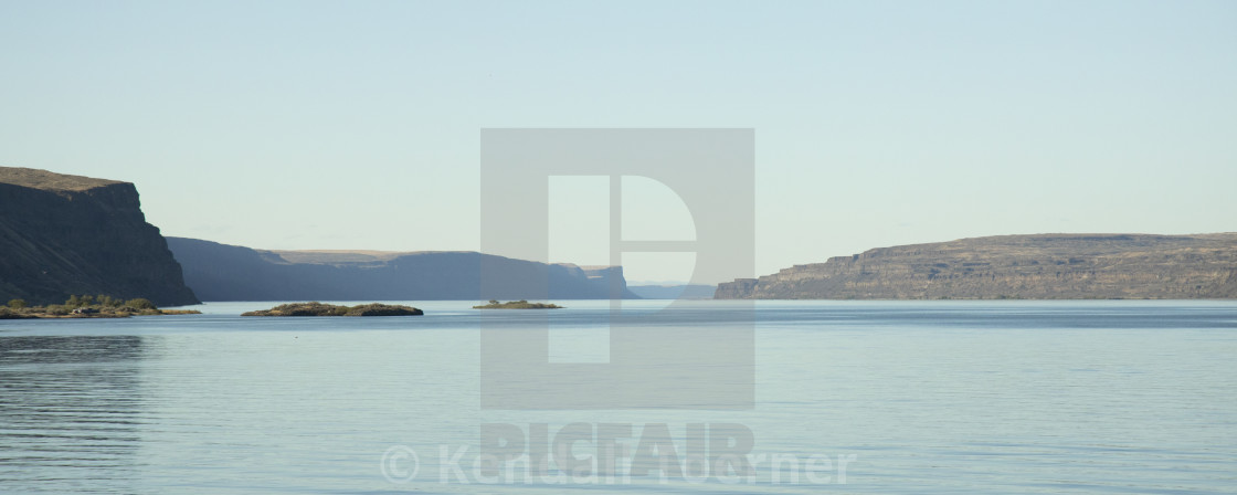 "Eastern Washington State Water Landscape" by Kendall Toerner - $18.46 "Eastern Washington State Water Landscape" stock image