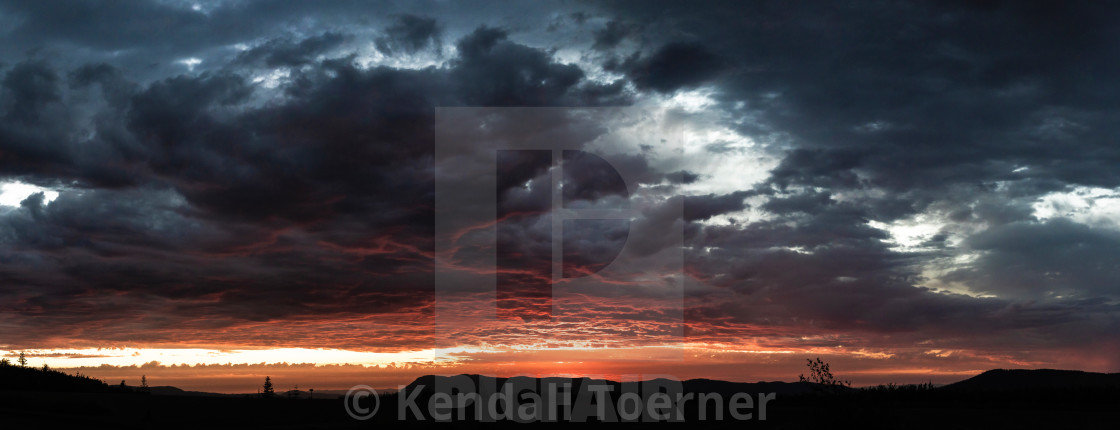 "Southern Washington Sunset" by Kendall Toerner - $18.46 "Southern Washington Sunset" stock image