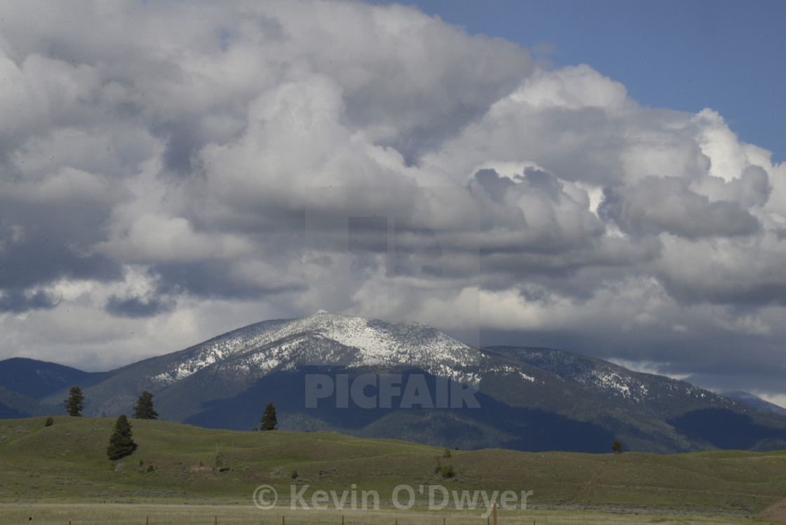 "Montana Landscape" stock image