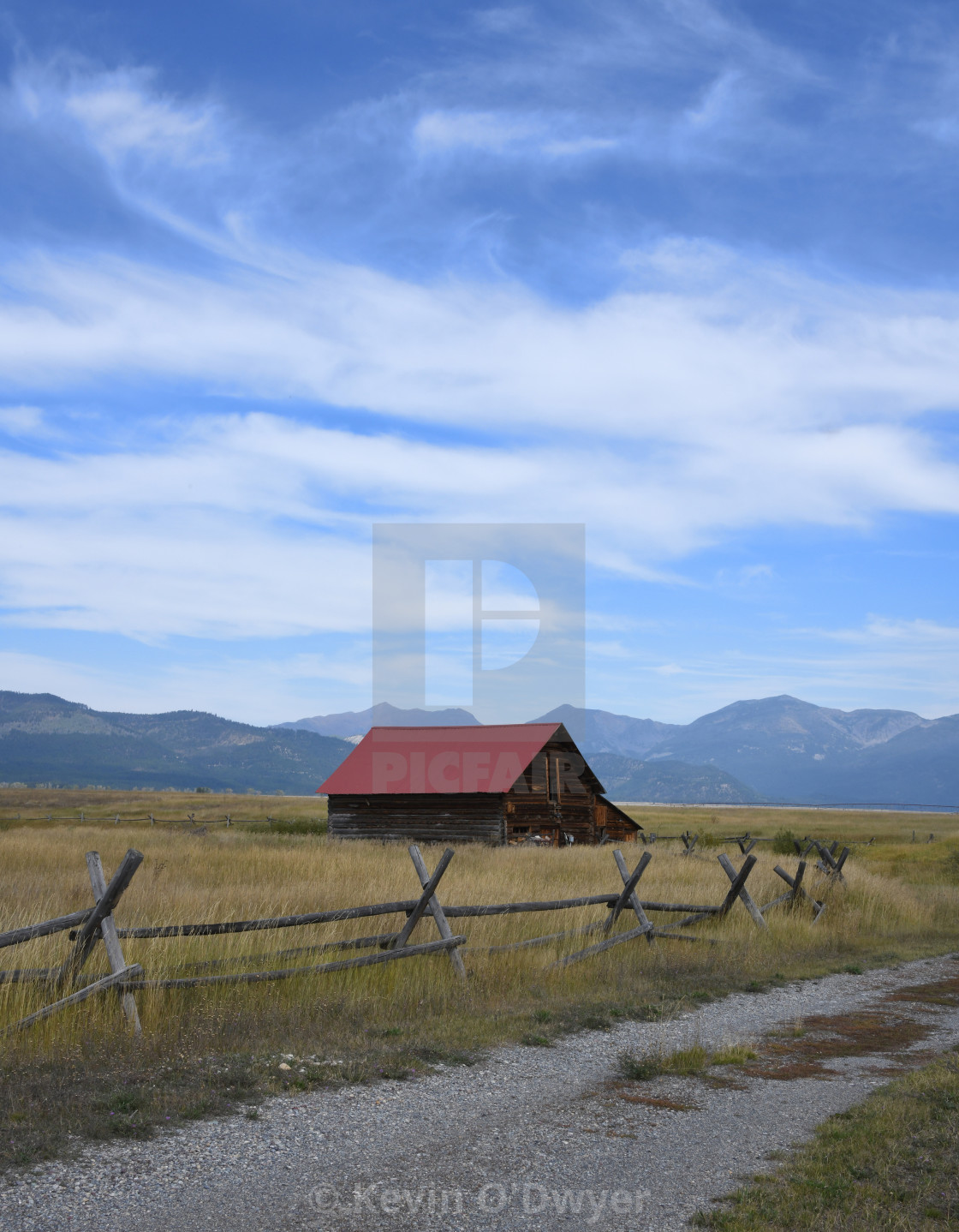 "Montana landscape" stock image