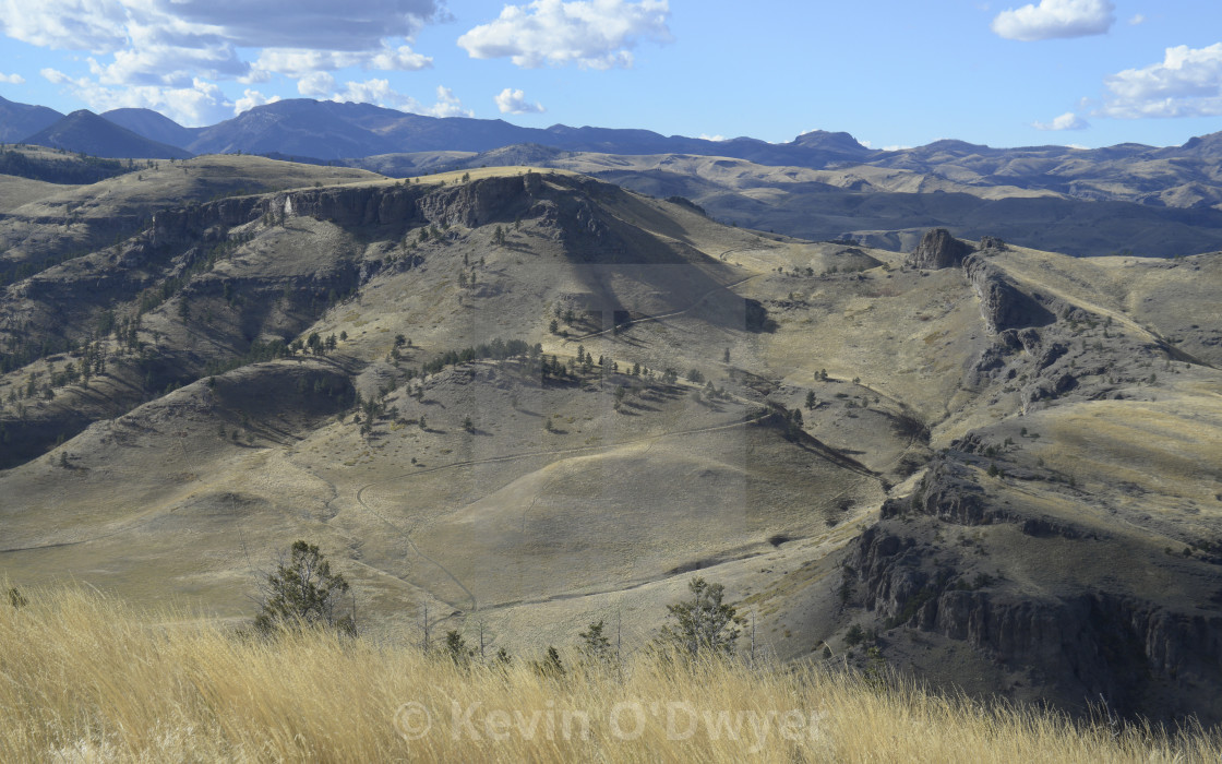 "Absaroka Wilderness - Beartooth Mountains, Montana" stock image