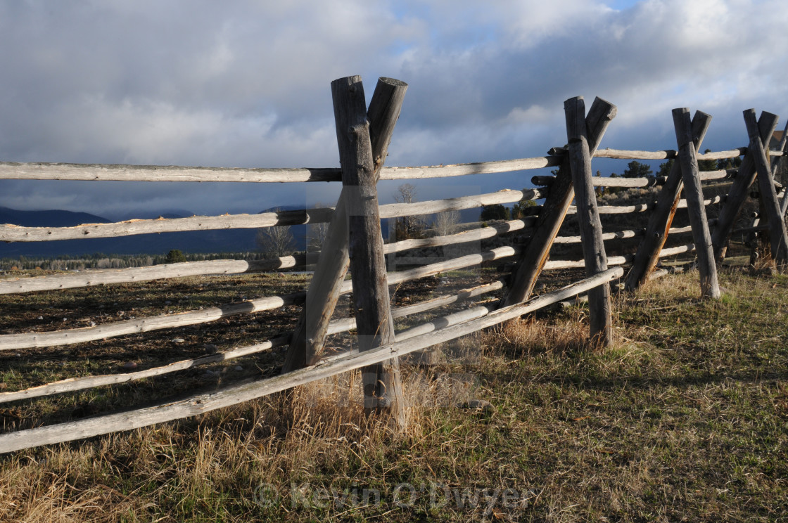 "Jackleg Fencing" stock image