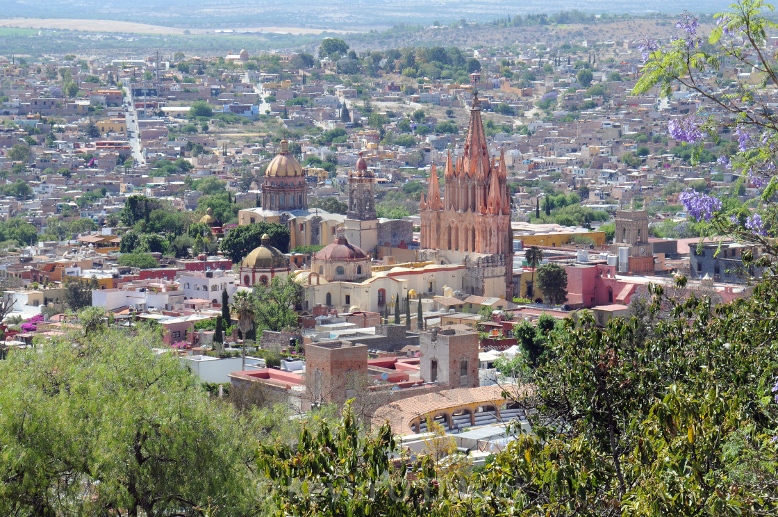 "San Miguel de Allende" stock image