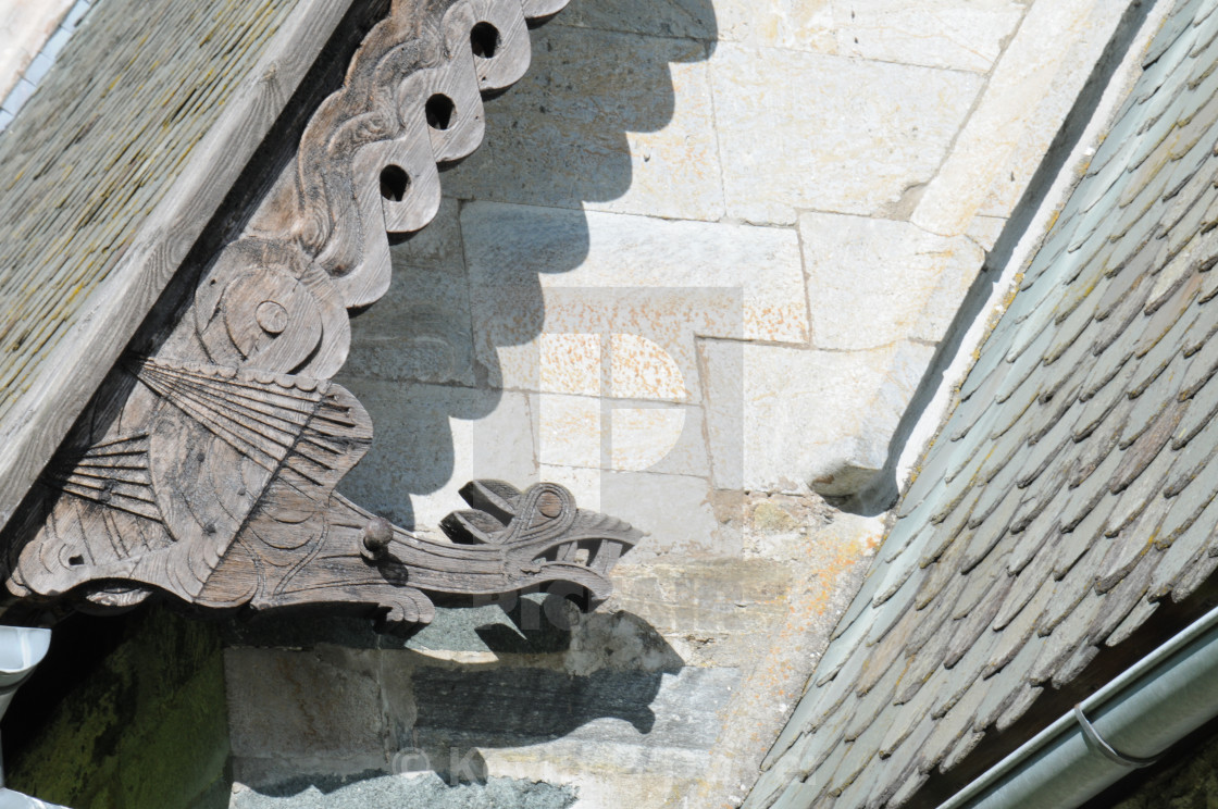 "Hopperstad Stave Church, Norway" stock image