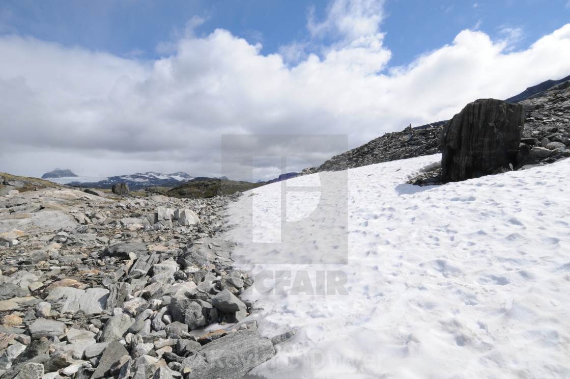 "Sognefjellsvegen, Norway" stock image