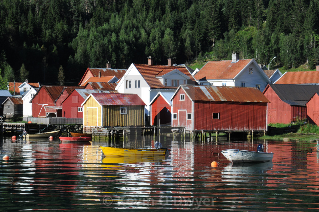 "Solvorn, Norway" stock image