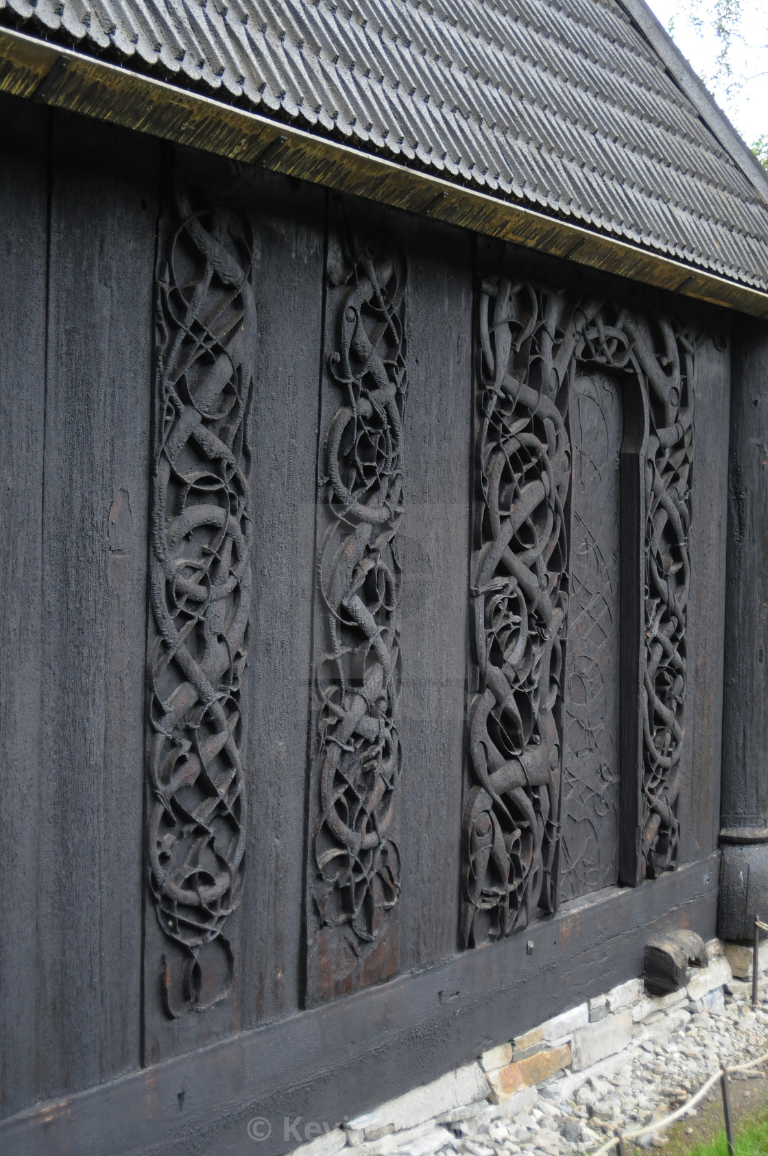 "Urnes Stave Church, Norway" stock image