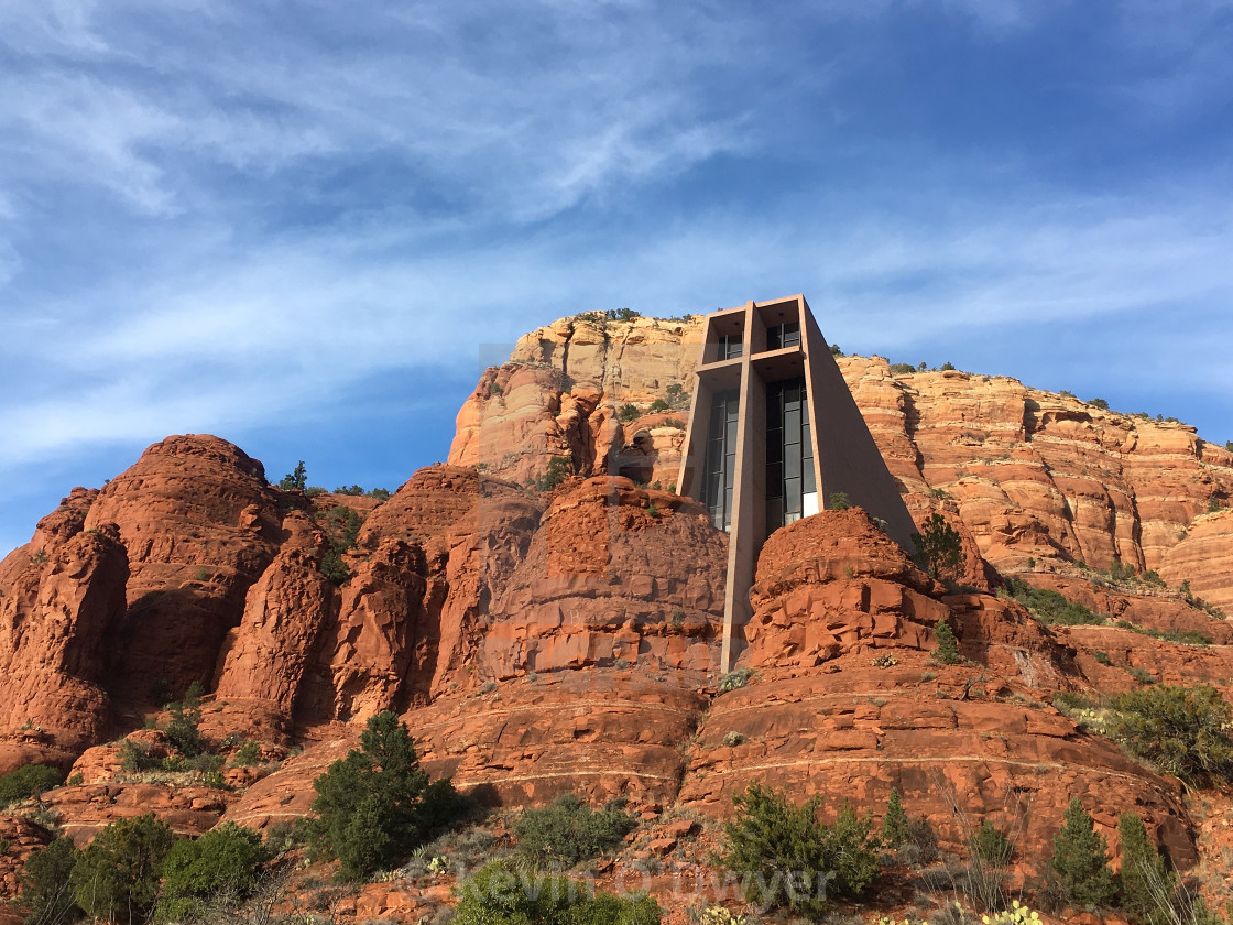 "Chapel of the Holy Cross, Sedona" by Kevin O'Dwyer - $82.10 "Chapel of the Holy Cross, Sedona" stock image