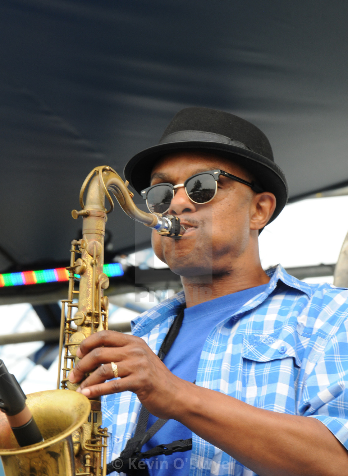 "The New Orleans Jazz & Heritage Festival" stock image