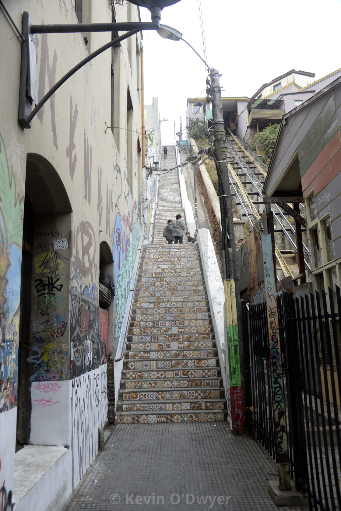 "Valparaíso, Chile" stock image