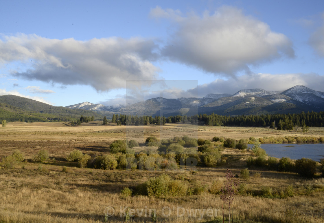 "Montana Landscape" stock image