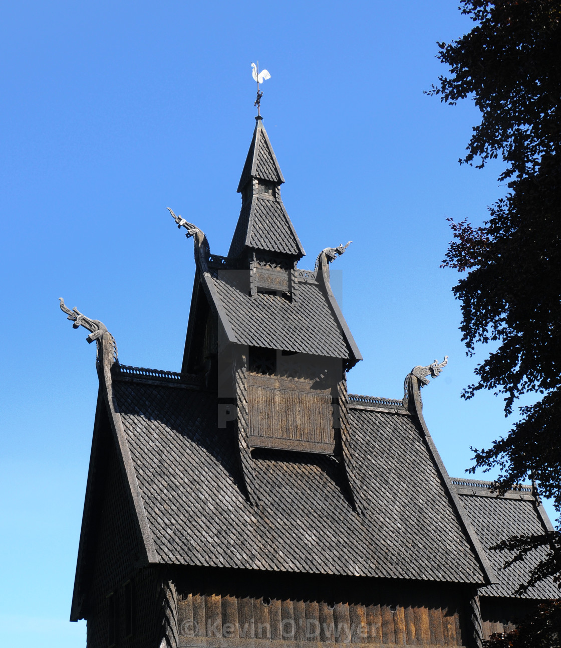 "Hopperstad Stave Church" stock image