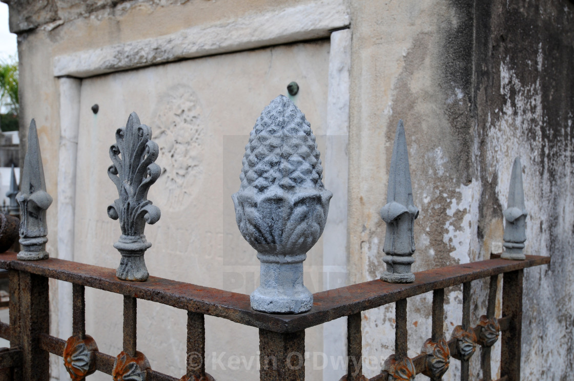 "Saint Louis Cemetery, New Orleans" stock image