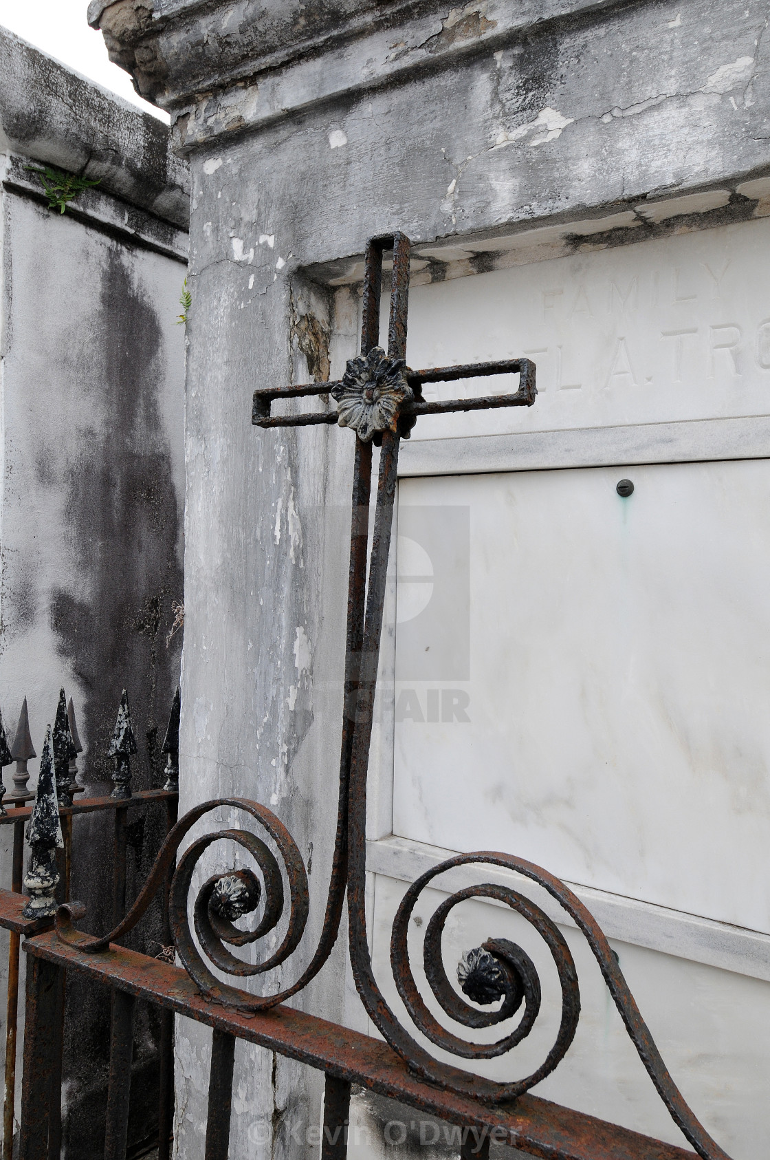 "Saint Louis Cemetery, New Orleans" stock image