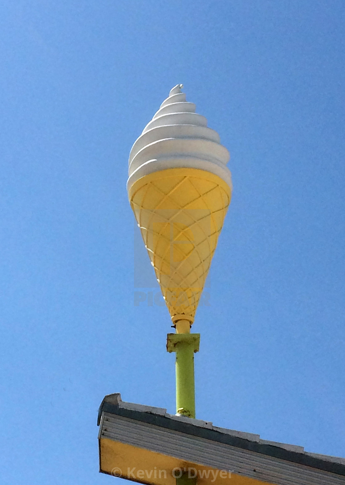 "Carvel ice cream icon" stock image