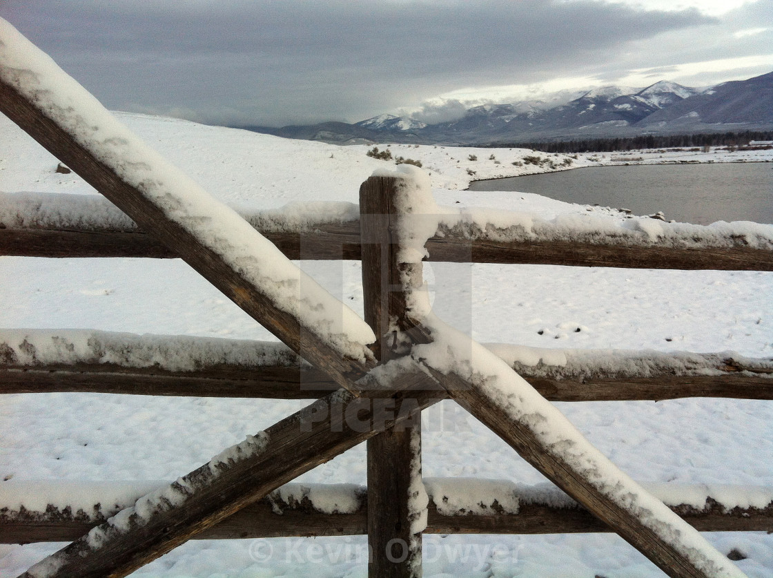 "Baldy Mountain Ranch , Blackfoot Valley" stock image