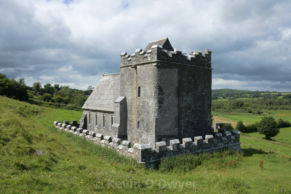 "Anchorite's chapel , Fore Abbey" stock image