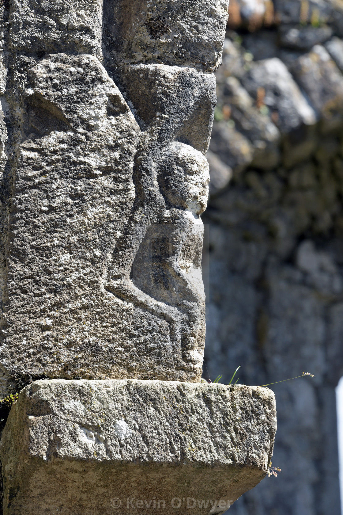 "Fore Abbey, County Westmeath" stock image