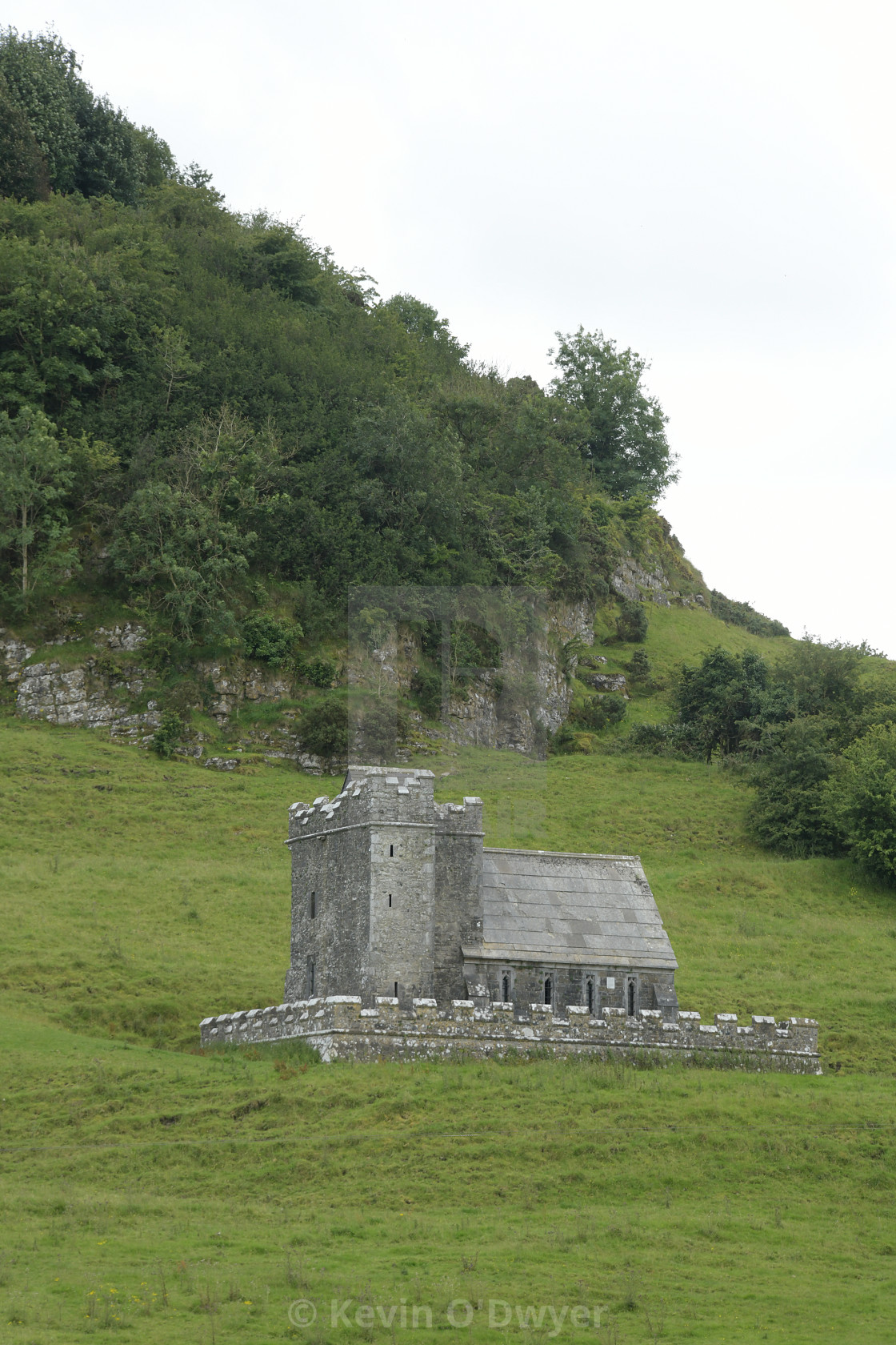 "Anchorite's chapel , Fore Abbey" stock image