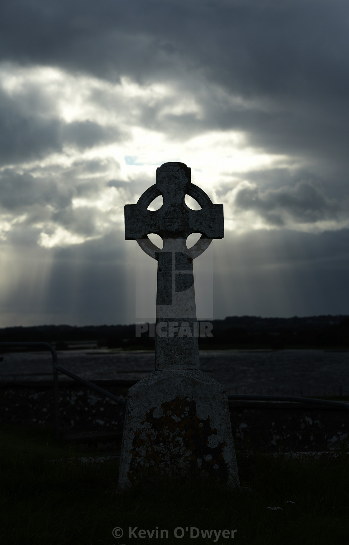 "High Cross, Clonmacnoise" by Kevin O'Dwyer - $80.24 "High Cross, Clonmacnoise" stock image