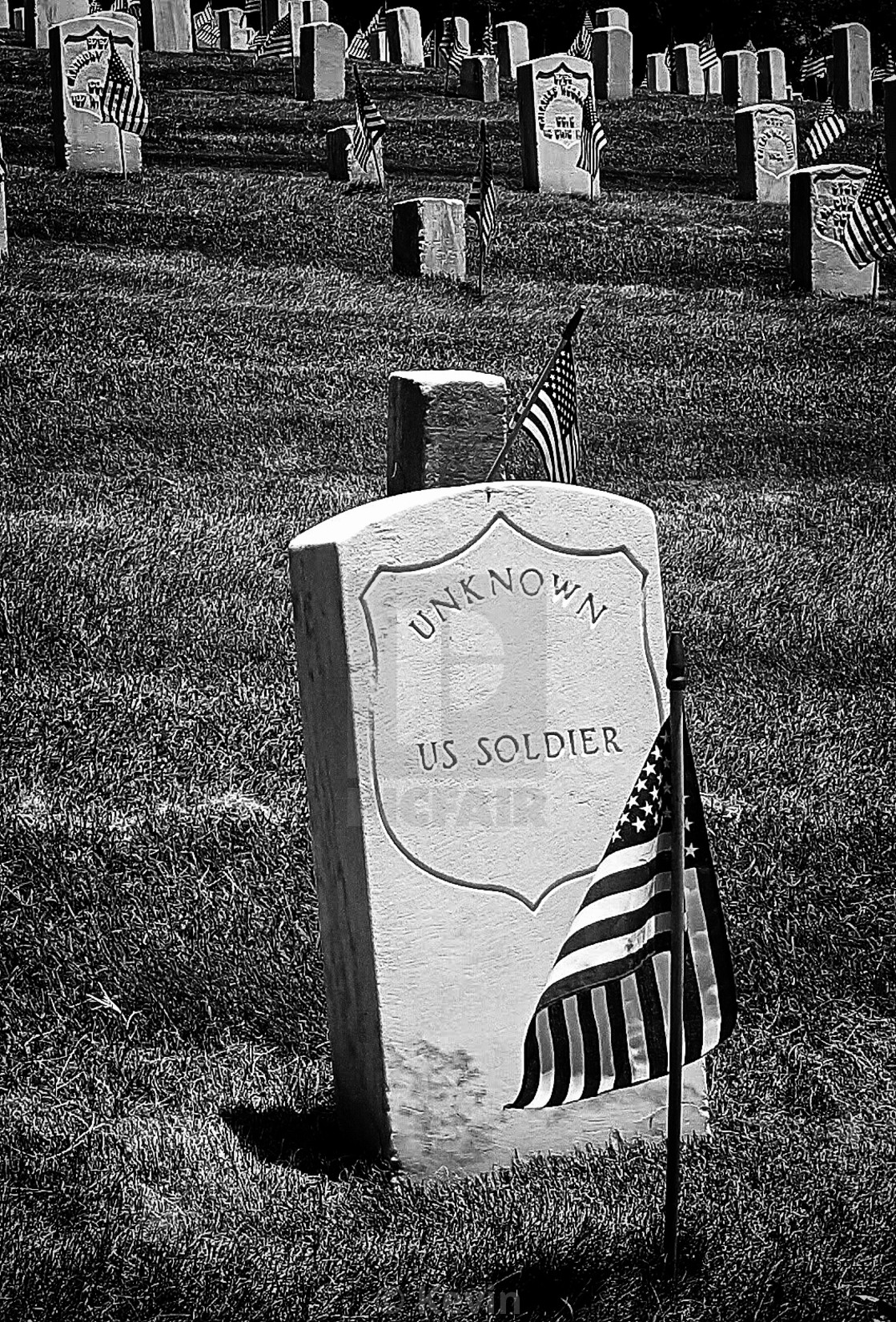 "Unknown Soldier" stock image