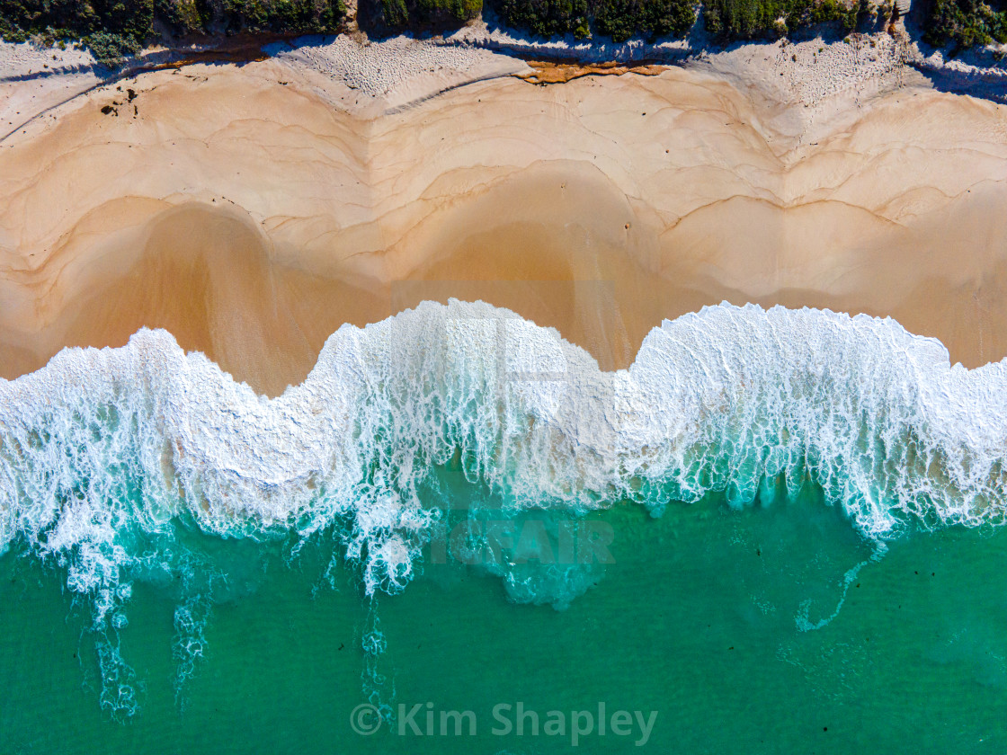 "Beach with waves" stock image