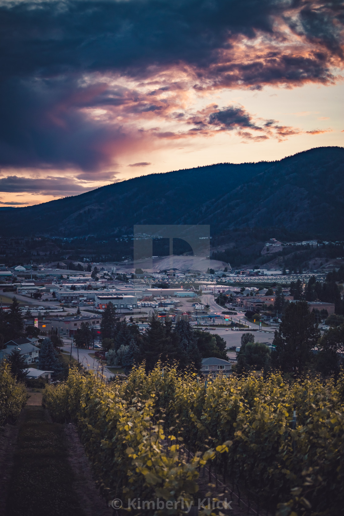 "Industrial-Grade Sunset" by Kimberly Klick - $15.46 "Industrial-Grade Sunset" stock image