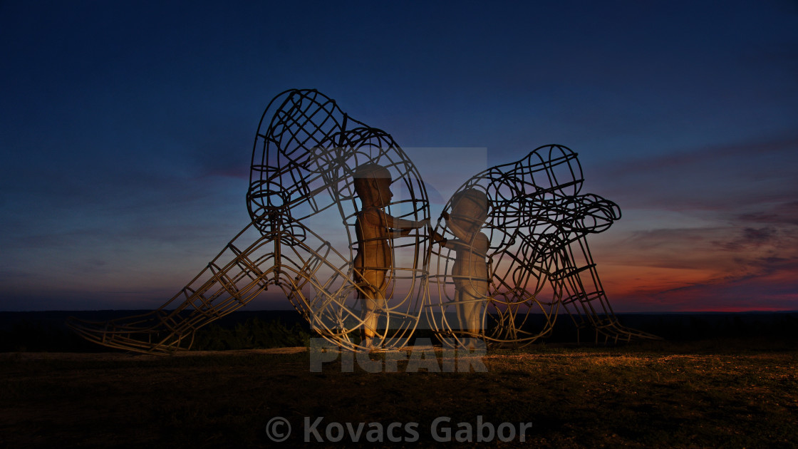 "Love Statue by Alexander Milov" stock image