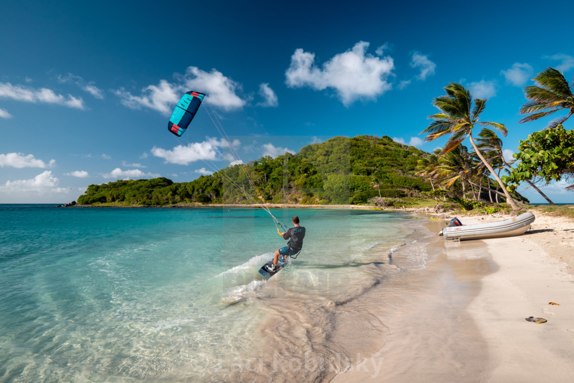 "Aaron kiteboarding" stock image